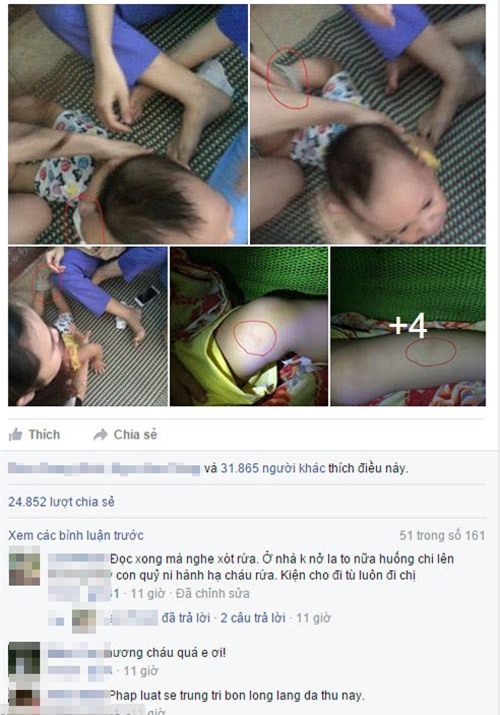 Vụ bảo mẫu nhét giẻ, trói chân tay cháu bé: Đình chỉ cơ sở hoạt động