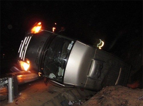 Tai nạn giao thông ở Đắk Lắk: Xe khách lật nhào,1 người tử vong