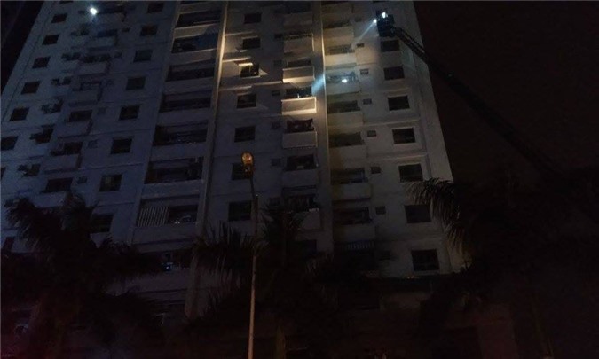 Cháy lớn ở khu đô thị Xa La - Hà Đông: Giải cứu nhiều người dân