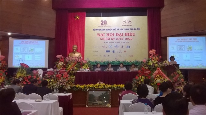 Đại hội đại biểu Hội Nữ DNNVV TP. Hà Nội nhiệm kỳ 2015-2020 thành công tốt đẹp