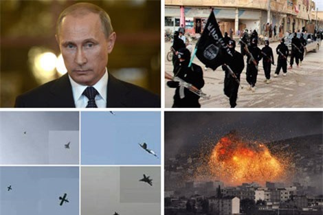 IS thay đổi chiến thuật, Nga đã tiến hành không kích trên bầu trời