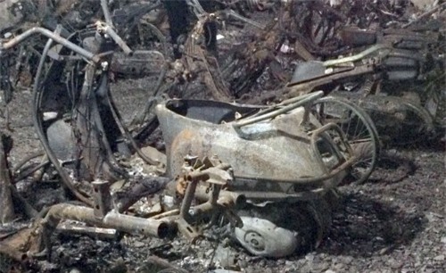 Vụ cháy khu đô thị Xa La: Người dân được hỗ trợ thiệt hại cháy xe