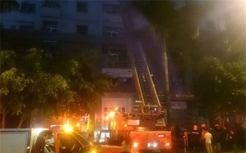 Kiểm tra an toàn PCCC tại các tòa chung cư sau vụ cháy lớn ở Khu đô thị Xa La