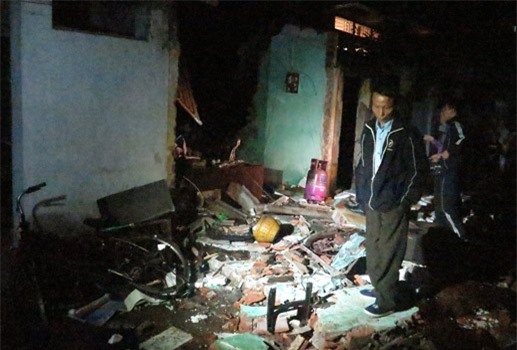 Nam Định: Nổ bình gas, 3 người thương vong