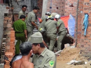 Thành phố HCM: 2 công nhân thương vong do sập bê tông ở công trình