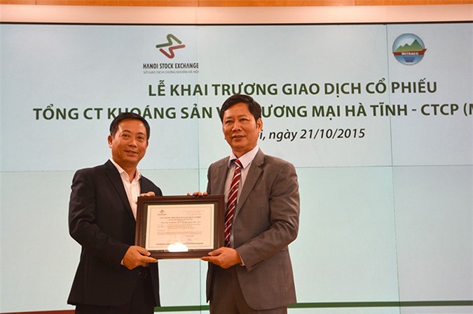 Tổng Cty Khoáng sản và Thương mại Hà Tĩnh lên sàn UPCoM