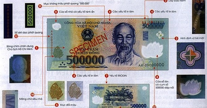 Ngân hàng Nhà nước tiết lộ cách nhận diện tiền giả polymer