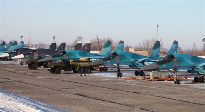30% máy bay chiến đấu Nga "mắc kẹt" ở Syria vì... trời quá nóng