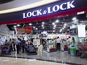 2000 mã sản phẩm được trưng bày tại Lock&Lock Aeon Mall Long Biên