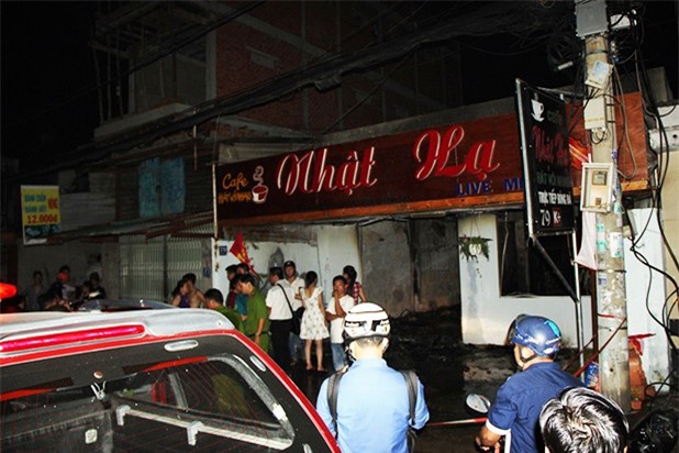 TP. HCM: Thợ hàn sơ sẩy, “bà hỏa” thiêu rụi quán cà phê
