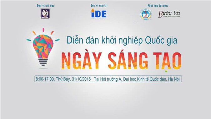 Chương trình khởi nghiệp Quốc gia: Ngày sáng tạo 2015
