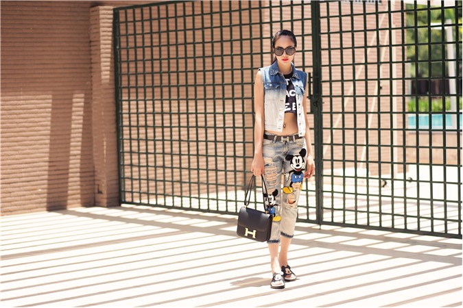 Sella Trương "quyến rũ" trong sắc thu