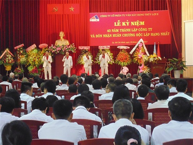 Cty CP Tư vấn Xây dựng Thủy lợi II (HEC2): 40 năm xây dựng và trưởng thành