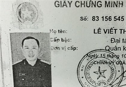 Bị truy nã, vẫn giả danh đại tá đi lừa đảo chiếm đoạt tài sản