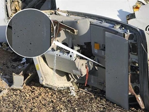 Thêm bằng chứng máy bay rơi ở Ai Cập bị khủng bố gài bom