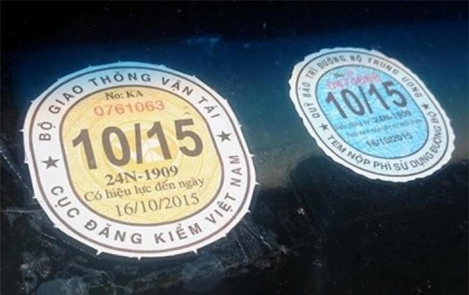 Bộ Tài chính đồng ý bỏ áp dụng tem nộp phí sử dụng đường bộ với ôtô