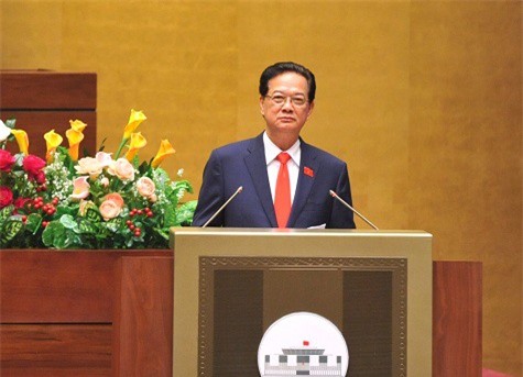 Thủ tướng trả lời Quốc hội về vấn đề lao động Việt Nam khi gia nhập TPP