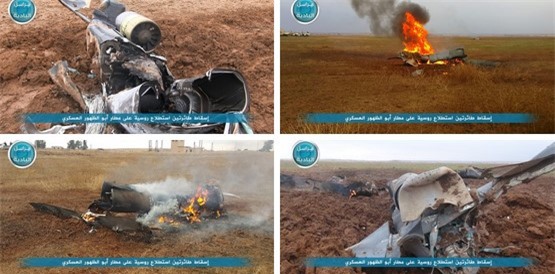 Mặt trận Al-Nusra tuyên bố bắn rơi 2 máy bay do thám của Nga ở Syria