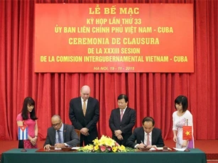 Ký kết thành công hợp tác thương mại Việt Nam - Cu Ba
