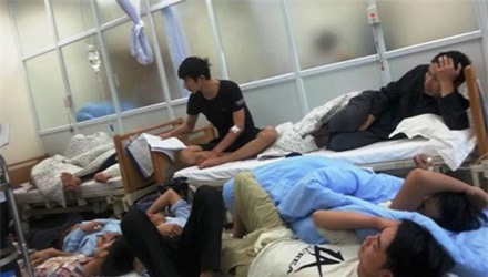 82 nhân viên Formosa Hà Tĩnh nhập viện khẩn cấp vì ngộ độc 