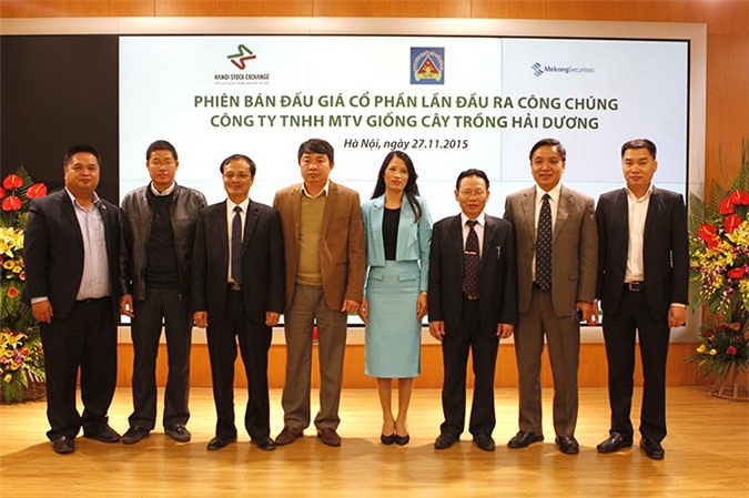 Bán hết 100% cổ phần Giống cây trồng Hải Dương tại phiên IPO