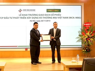 HNX chào đón cổ phiếu thứ 25 lên sàn niêm yết