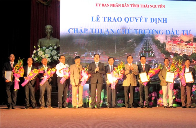 Thái Nguyên: Công bố quy hoạch đến năm 2020, tầm nhìn đến năm 2030