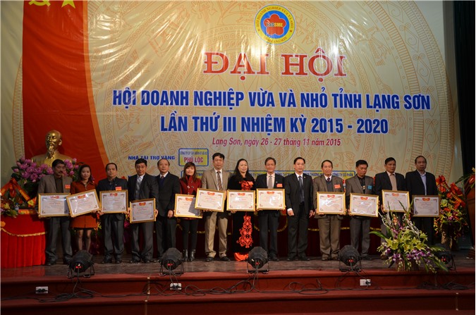 Hội DNNVV tỉnh Lạng Sơn tổ chức thành công Đại hội khóa III