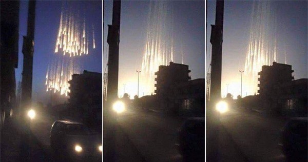 Nga bị tố rải bom hóa học xuống khu vực đông dân Syria