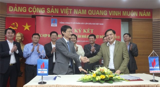 PVC ký hợp đồng thầu có tổng trị giá 300 tỷ đồng của NMNĐ Thái Bình 2