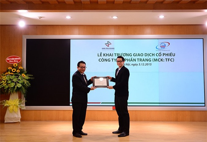 Công ty Cổ phần Trang chào sàn HNX