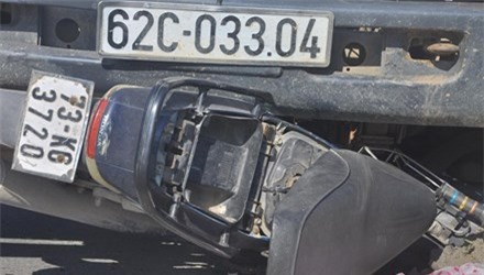 Bàng hoàng cậu chở cháu đi học gặp tai nạn tử vong