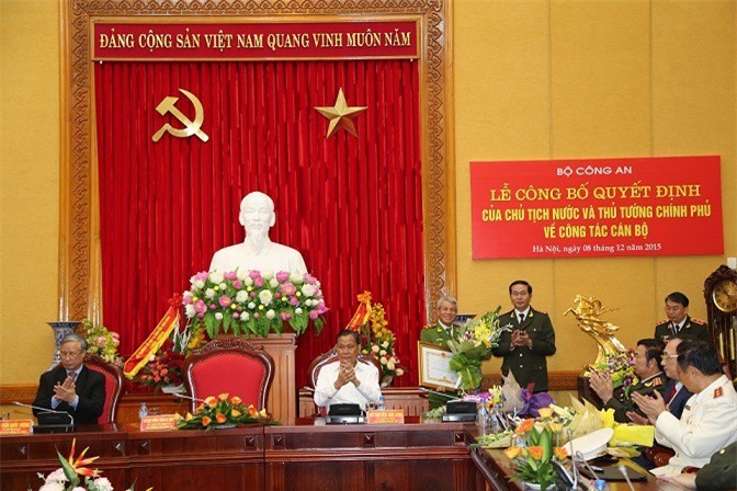 Bộ Công an công bố quyết định bổ nhiệm 2 Thứ trưởng