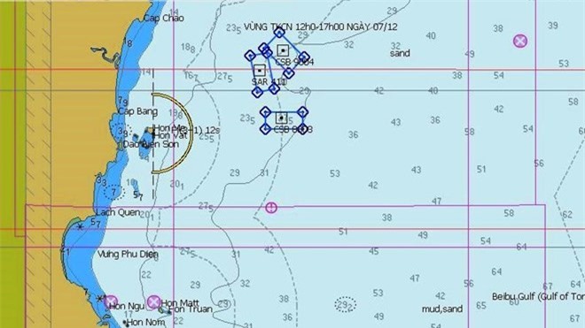 Điều trực thăng Mi-17 tìm kiếm 4 ngư dân Thanh Hóa mất tích