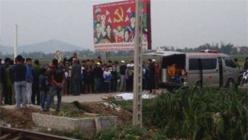 Bất cẩn khi băng qua đường sắt, một người bị tàu hỏa tông chết