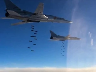 Nga ném 2.000 quả bom xuống Syria trong 4 ngày tiêu diệt IS