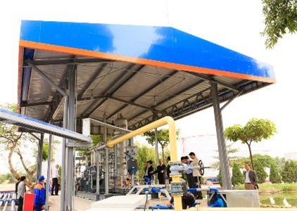 Petrolimex khánh thành Hệ thống thu hồi hơi xăng dầu trị giá gần 27 tỷ đồng