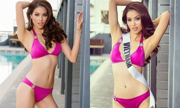 Miss Universe 2015: Phạm Hương dẫn đầu thí sinh mặc bikini đẹp nhất