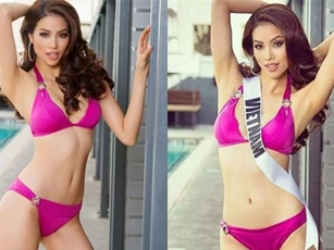 Miss Universe 2015: Phạm Hương dẫn đầu thí sinh mặc bikini đẹp nhất