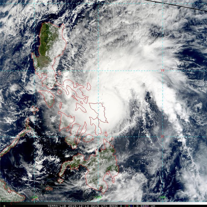 Dự báo thời tiết chiều tối 14/12: Bắc Bộ chuyển rét, bão Melor mạnh cấp 15