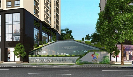 Căn hộ hướng  sân vườn tại Five Star Garden – Hàng hiếm khó tìm 