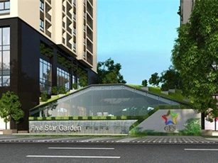 Căn hộ hướng  sân vườn tại Five Star Garden – Hàng hiếm khó tìm