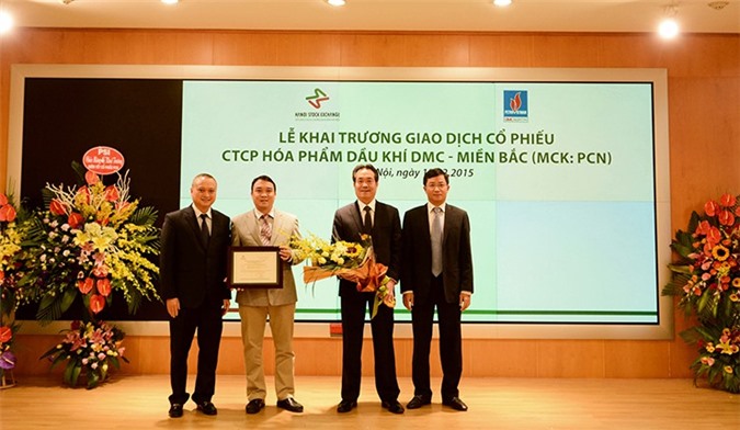 Gần 4 triệu cổ phiếu của Hóa phẩm Dầu khí DMC – Miền Bắc lên sàn HNX