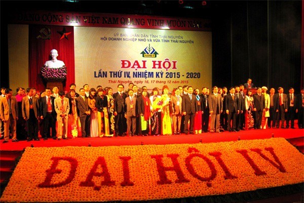 Hội DNNVV Thái Nguyên: Đại hội lần thứ IV, nhiệm kỳ 2015 – 2020               
