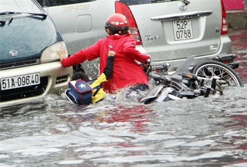 TP. HCM chi gần 10.000 tỷ chống ngập úng