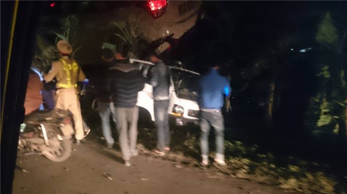 Vụ xế hộp BMW tông CSGT: Một thượng úy dập lá lách