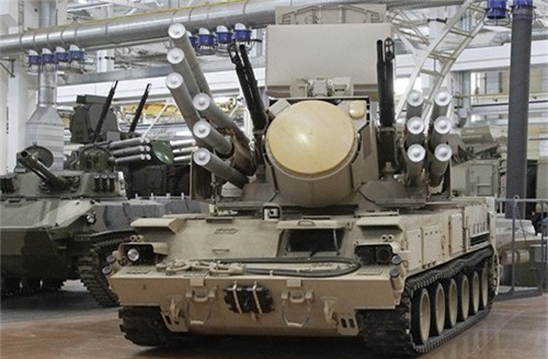 Nga phát triển tổ hợp pháo phản lực phòng không thế hệ mới