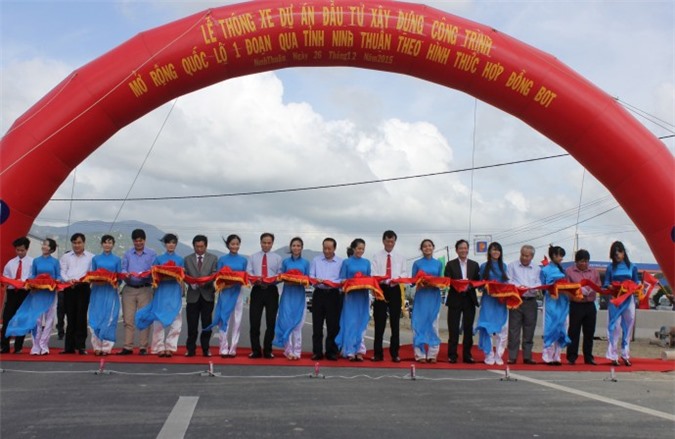 Thông xe dự án cuối cùng trên QL1, đoạn qua Ninh Thuận