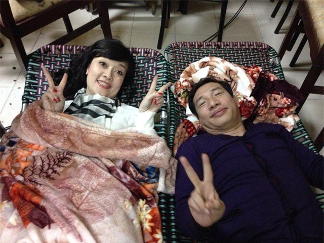 Các "Táo" nhí nhảnh tại hậu trường Gala "Gặp nhau cuối năm"