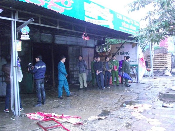 Xót xa hai ông cháu tử nạn trong vụ cháy cửa hàng tạp hóa